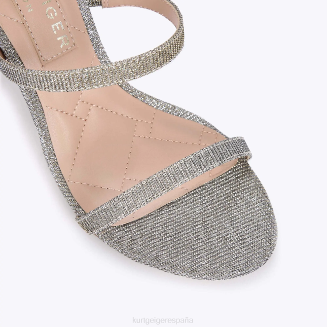 Kurt Geiger mujer carril del parque de londres 2LPR325 | calzados plata